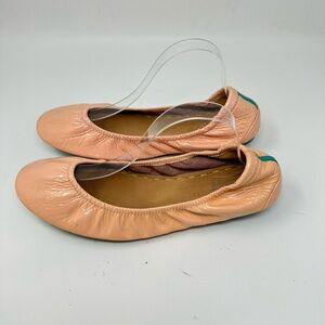 Tieks by Gavrieli Women's Blush Pattent Leather Ballet Flats Size 12